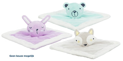Trixie Junior Cuddle Tuch Plüsch Assorti