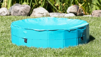 Trixie Abdeckung für Hundepool hellblau
