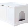 Trixie Kattenhuis XL Weiß
