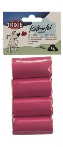 Trixie Dog Poop -Taschen Rose Duft rosa