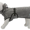 Trixie Bademantel Hund Terry Stoffgrau