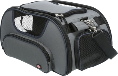 Trixie Hundebag Flugzeug Bag Flügel grau blau