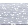 Trixie Dog Decke Kenny Fleece Knochenbeine blau