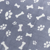 Trixie Dog Decke Kenny Fleece Knochenbeine blau