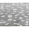 Trixie Dog Decke Kenny Fleece Knochenbeine grau