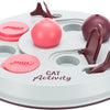 Trixie Cat Activity Flip Board Bes rosa hellgrau