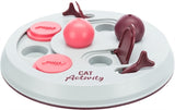 Trixie Cat Activity Flip Board Bes rosa hellgrau - afbeelding 2