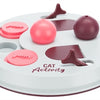 Trixie Cat Activity Flip Board Bes rosa hellgrau