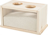 Trixie Sandbad für Mäuse Hamster Holz - afbeelding 1