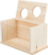 Trixie Sandbad für Mäuse Hamster Holz - afbeelding 4