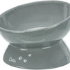 Trixie Food Bowl Katze xxl Keramik Grau angehoben