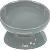 Trixie Food Bowl Katze xxl Keramik Grau angehoben