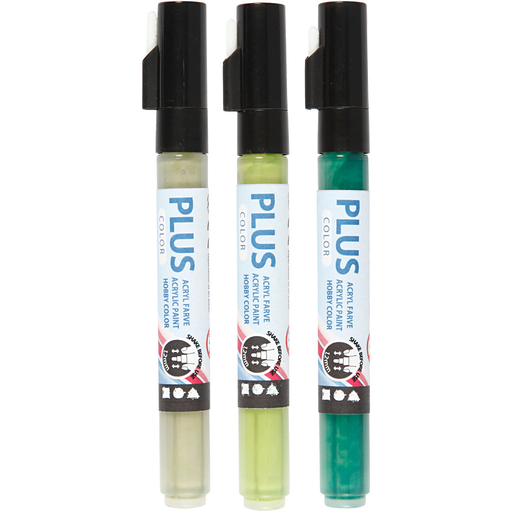 Plus Farbfarbe Stift - Grün, Eukalyptus, Blattgrün