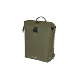 Basil SoHo Nordlicht Fahrradrucksack – Grüne moderne Fahrradtasche mit integrierter LED-Beleuchtung für Damen und Herren #Basil #Fahrradrucksack #LED #grün - afbeelding 2