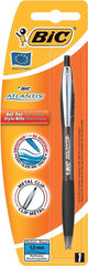 Bic Kugelschreiber „Atlantis Click“, schwarz, mittlere Blisterpackung