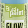 Glühen in der dunklen Farbe - hellblau, 250 ml