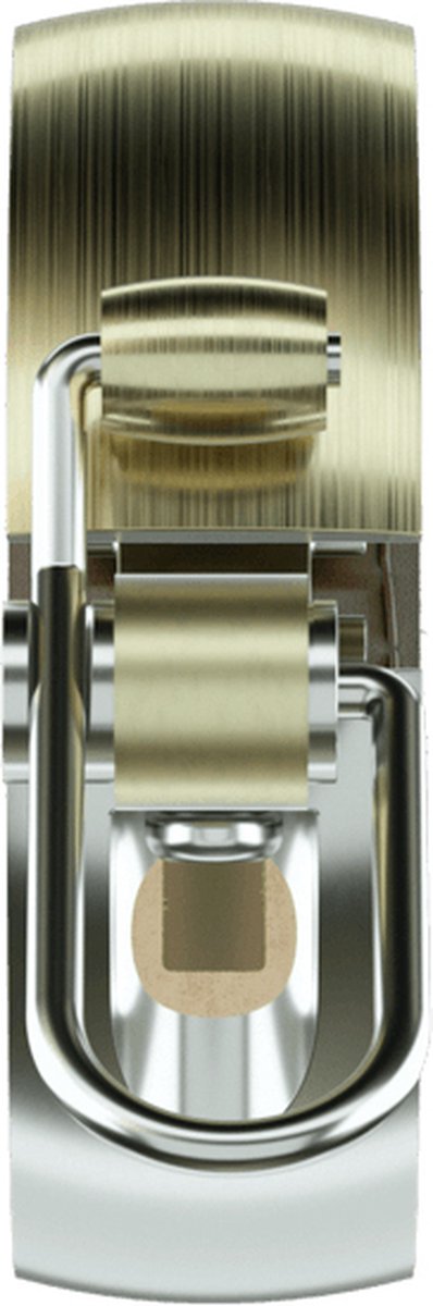 Knog oi Bell Luxe – gebürstetes Messing – groß
