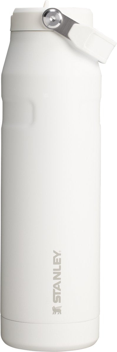 Stanley Flip Straw 2.0 Wasserflasche mit Strohhalm 1,06 l – 15 Stunden kalt – 3 Tage kalt mit Eis – Edelstahl-Trinkflasche – BPA-frei – auslaufsicher – spülmaschinenfest – frostsicher
