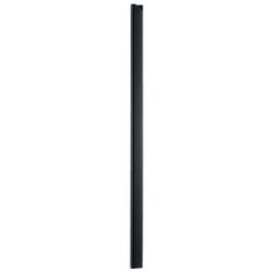 Klemmrücken langlebig, A4, schwarz, abgerundete Ecken, Kapazität 6 mm