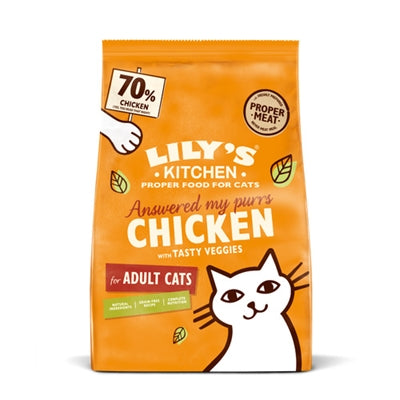 Lilys Küchenkatze Erwachsener Hühner Auflauf