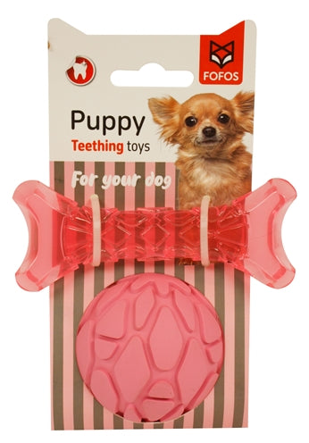 Fofos Welpen Bot und Ball Pink