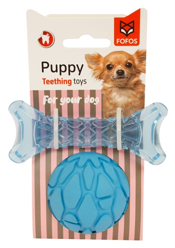 Fofos Welpenknochen und Ball blau
