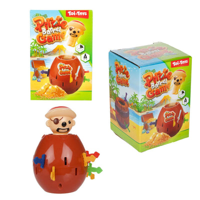 TOI-TOYS-Kindesspiele der Pirat in der Tonne