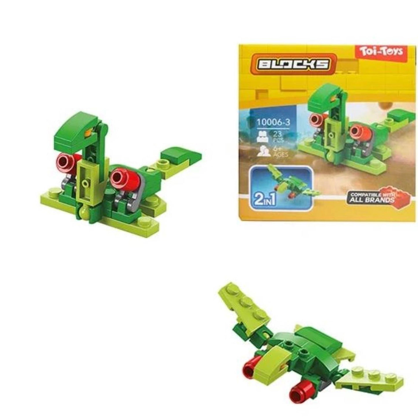 Toi-Toys Blöcke blockieren Steine ​​Roboter