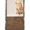 Croci Krabplank Homedecor Textur stöbert grün