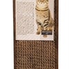 Croci Krabplank HomEdecor Wenge Houtprint dunkelbraun