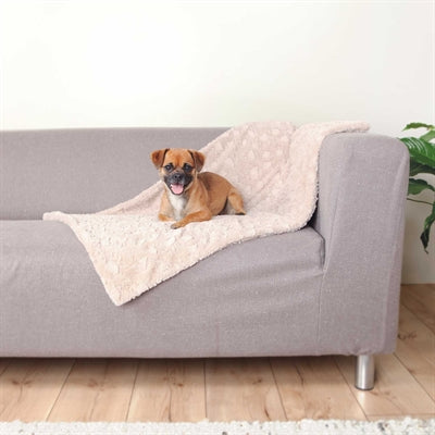 Trixie Dog Decke gemütliche Fleece Beige