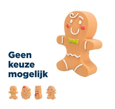 Trixie Gingerbread Figur Latex Assorti