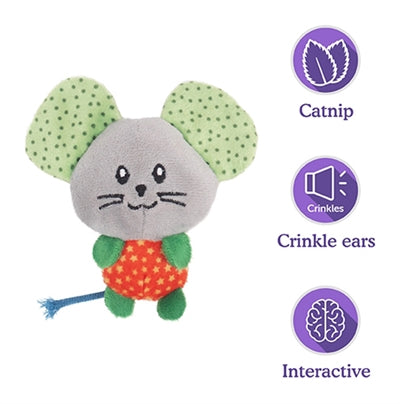Rosewood Little Nippers Mighty Maus mit Katzenminze