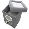 Trixie Kratzer Post Cat Tower Saul Grey
