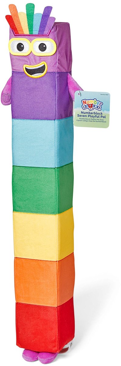 Lernressourcen numberblocks® seven – Kuscheltier – ab 18 Monaten