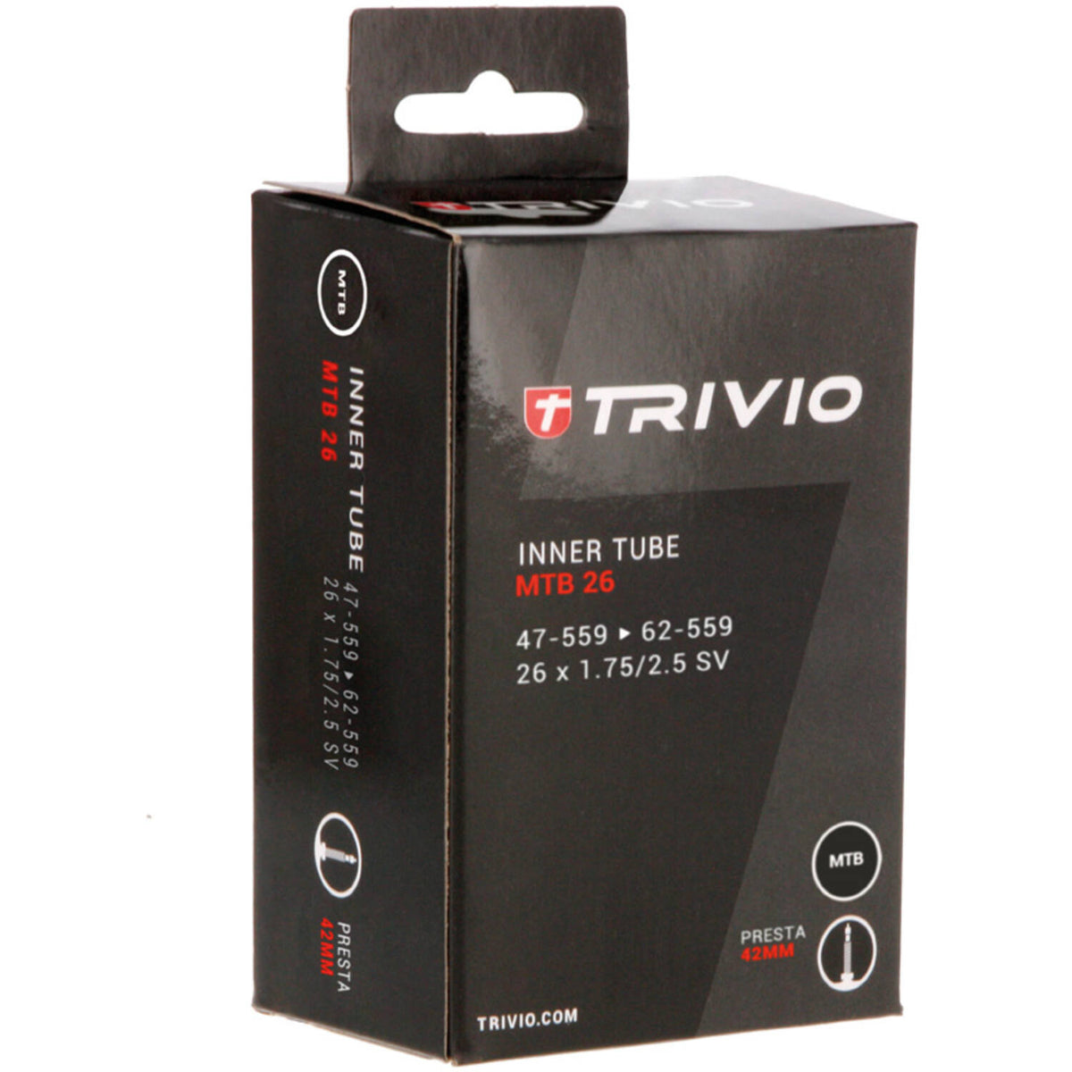 Trivio – MTB-Schlauch 26 x 1,75 2,5 SV 42 mm Presta