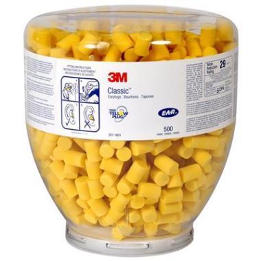 3m Ear Classic Ohrstöpsel Nachfüllpackung (500 Paar)