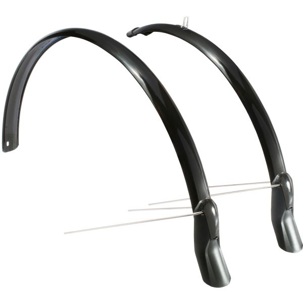 Schutzblechset Eurofender Scatto 28 x 51 mm - schwarz