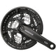 Shimano Kurbel 3 x 10 Speed ​​Trekking Fc-T521 mit 175-mm-Kurbel 48-36-26T Octalink Schwarz