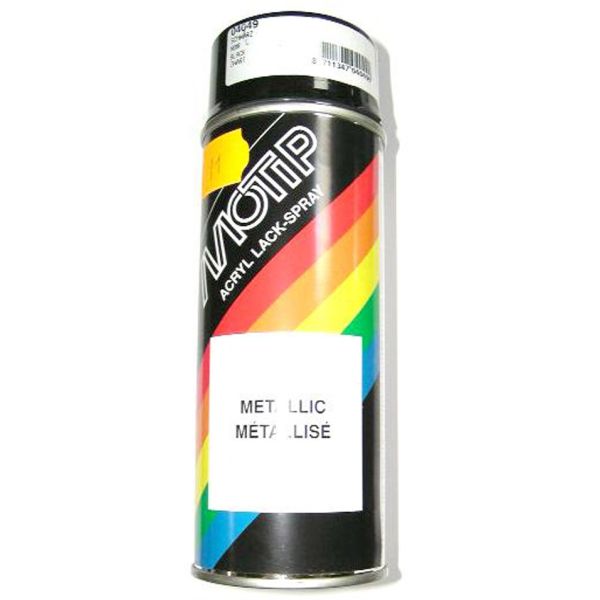 Motip Spray 400ml Metallic-Schwarz