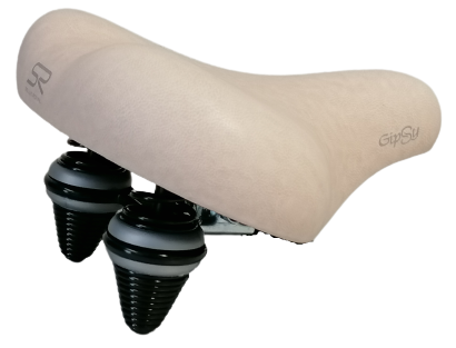 Royal Royal gipsy 8078 Sattel Creme mit Streichriemen lose