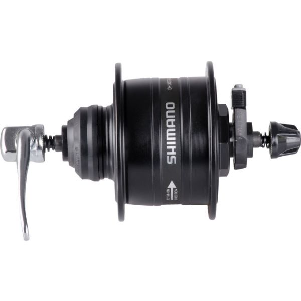 Shimano - Dynamonaaf HD -3D37 3 Watt - 36 Löcher - Mitte -lock - Schnellveröffentlichung - Schwarz