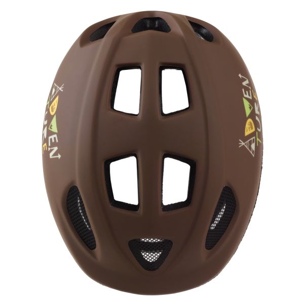 Polisport Kinder Helm Abenteuer XS 46-53 cm Brown