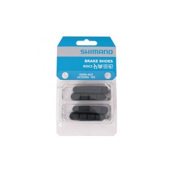 Shimano Remubber R55C3 für Aluminiumrand (2 Paare)