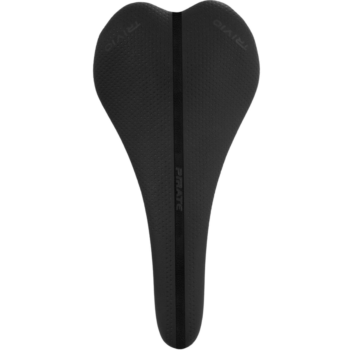 Trivio - Piraten-Fahrradsattel schwarz