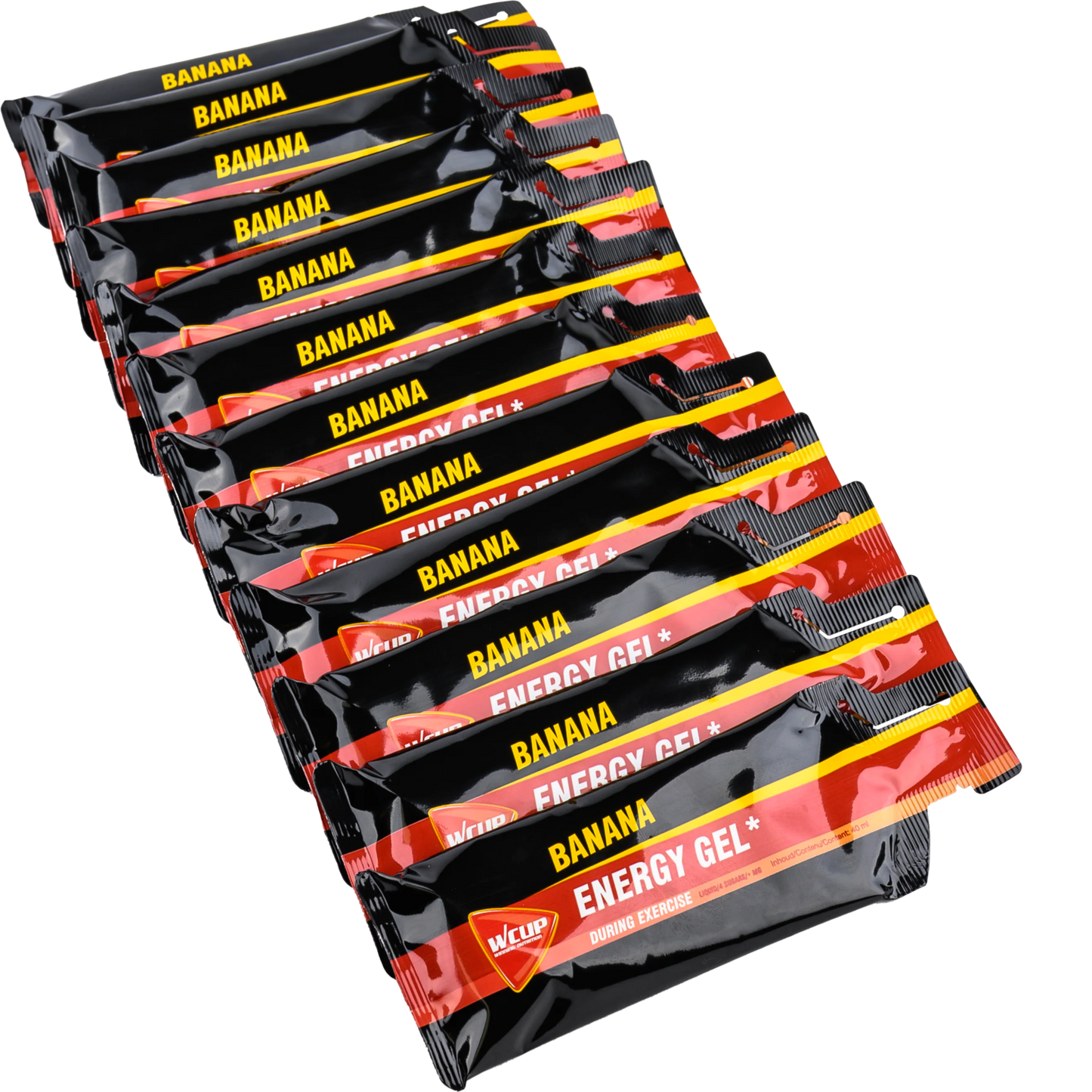 Wcup - Energiegel Banane 40ml 12 Stück