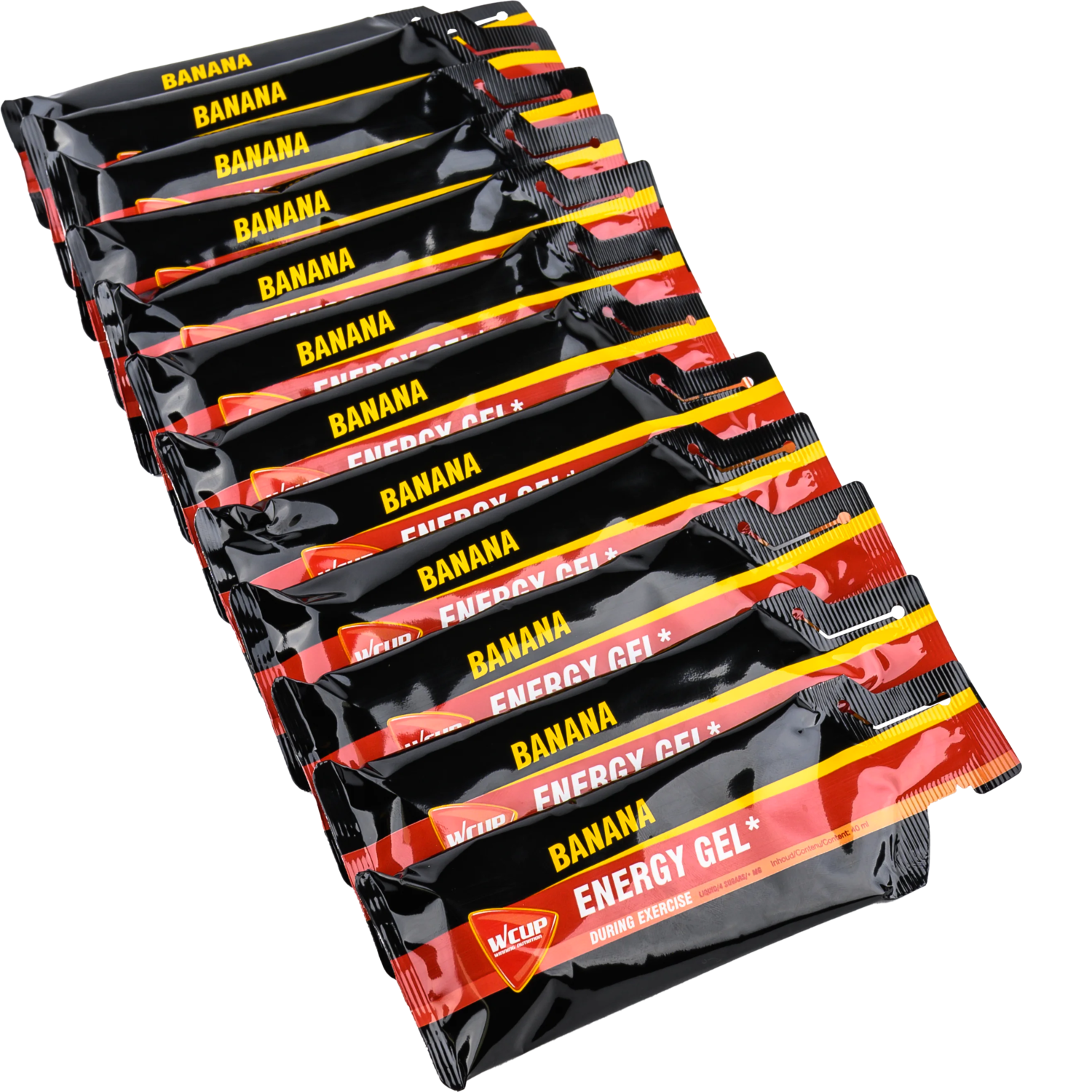 Wcup - Energiegel Banane 40ml 12 Stück