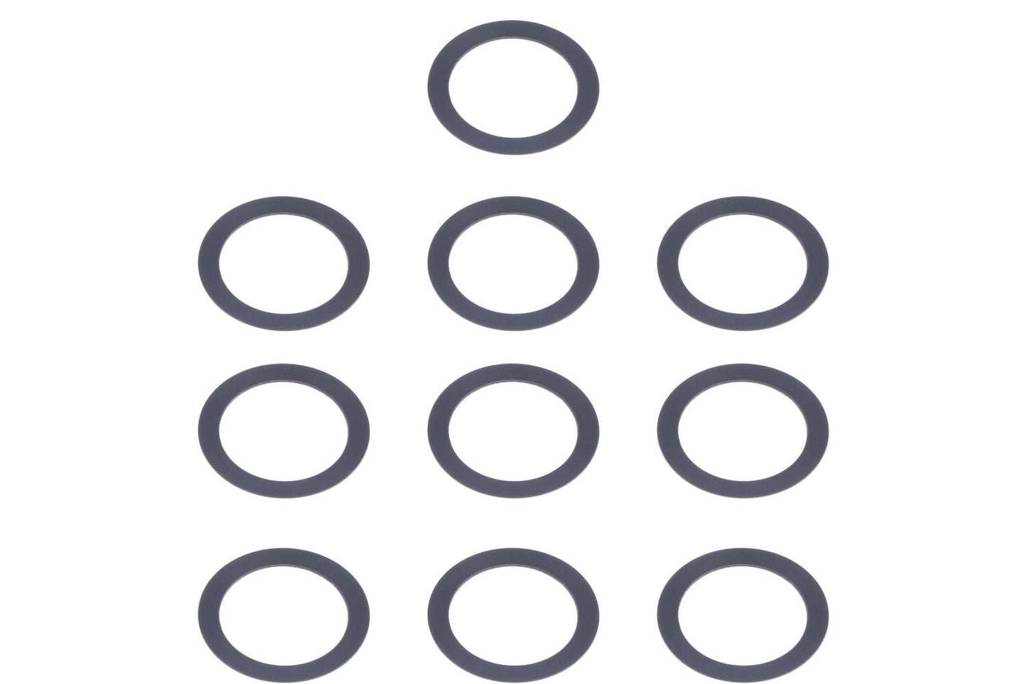 Räder Herstellung von Rädern MFG -Abstandshalter 0,5 mm für SRAM Dub 29 mm Achse 10 Teile