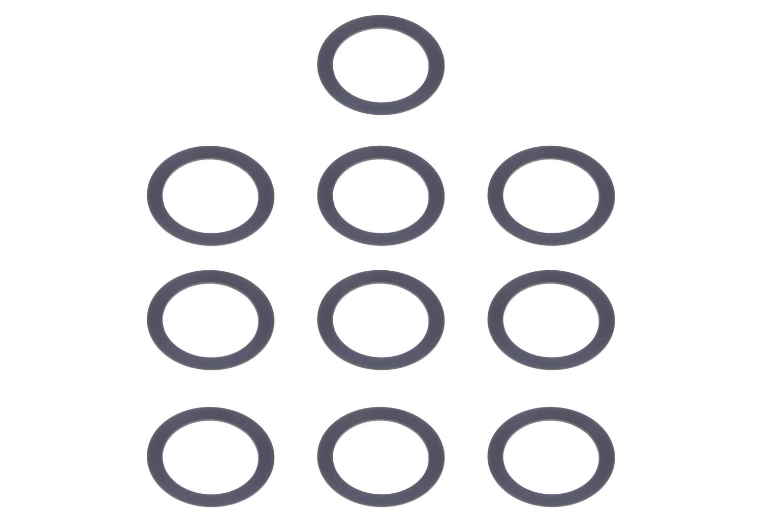 Räder Herstellung von Rädern MFG -Abstandshalter 0,5 mm für SRAM Dub 29 mm Achse 10 Teile