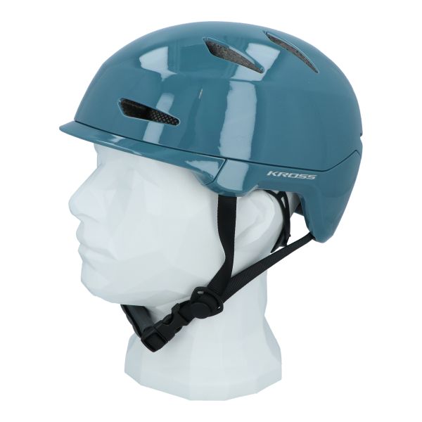 Kross Bicycle Helm City Capital L (58-61 cm) - Blau